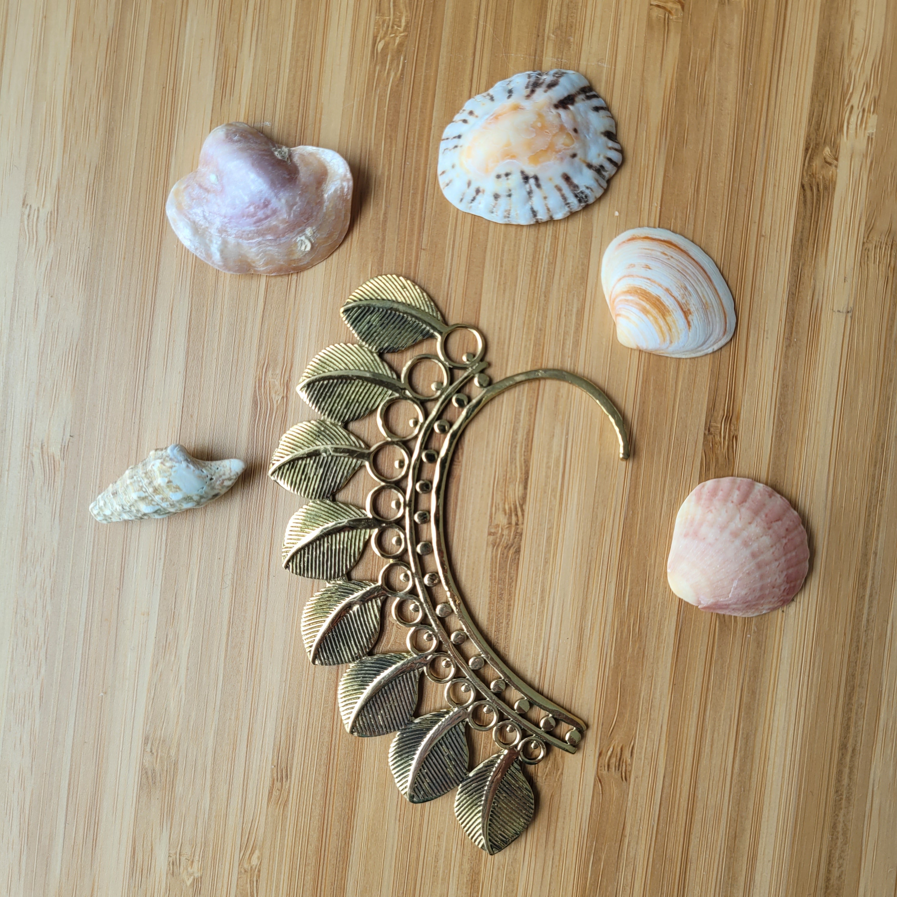 Premium Brass Ear Cuffs Wira