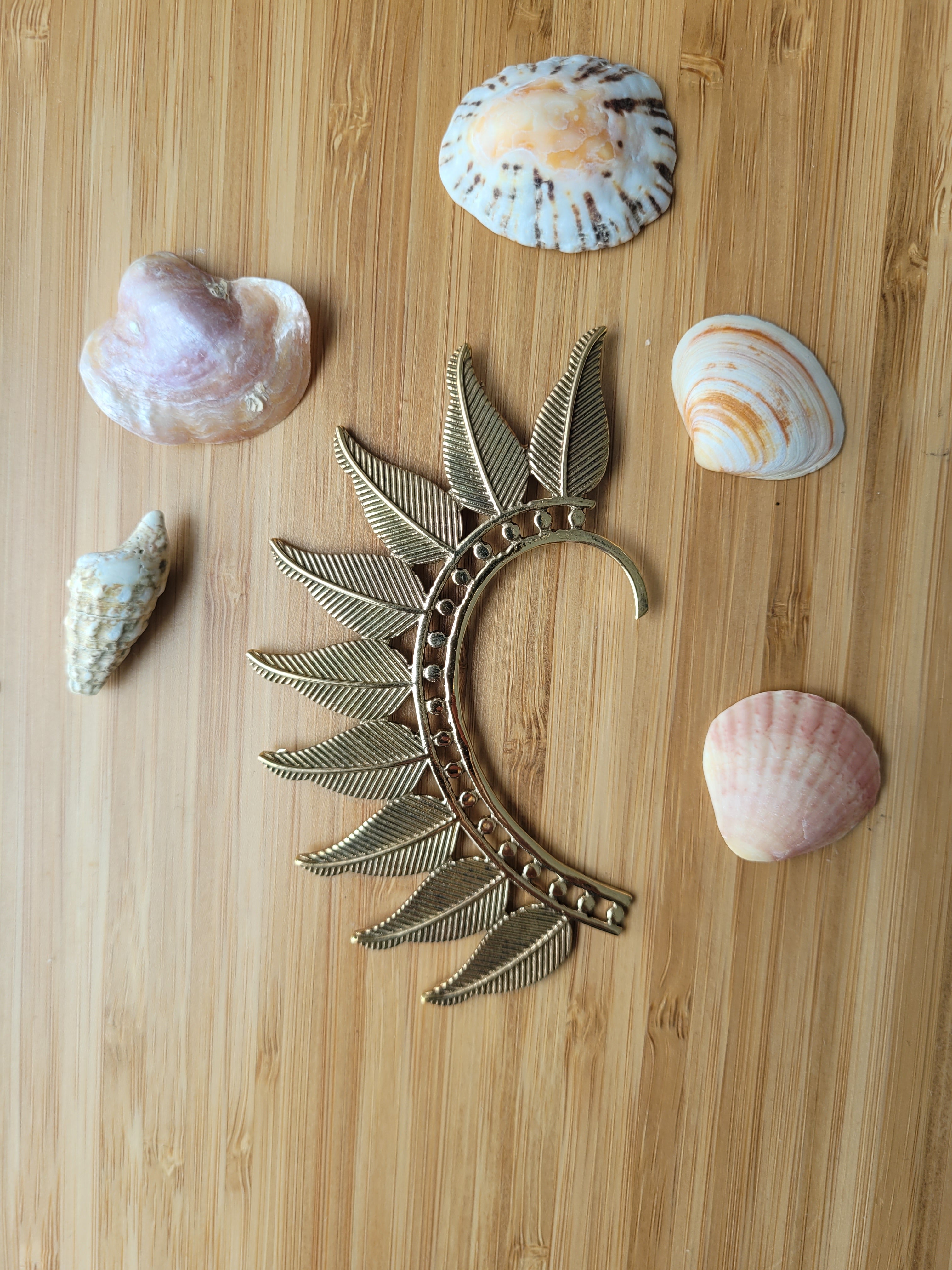 Premium Brass Ear Cuffs Kaitoa