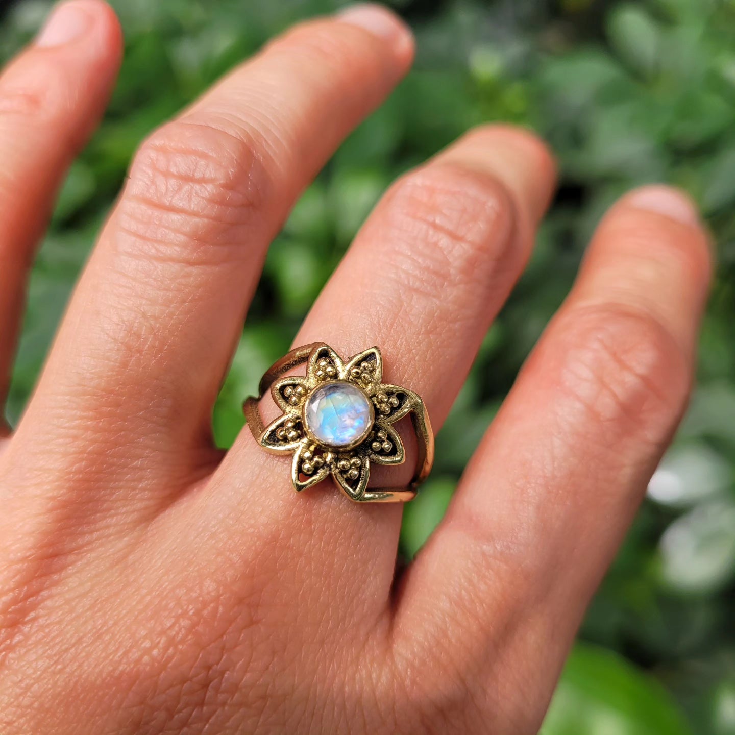 Moonstone statement ring deals