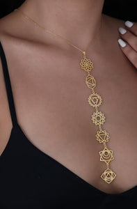 Premium Brass Necklace 7 Chakra