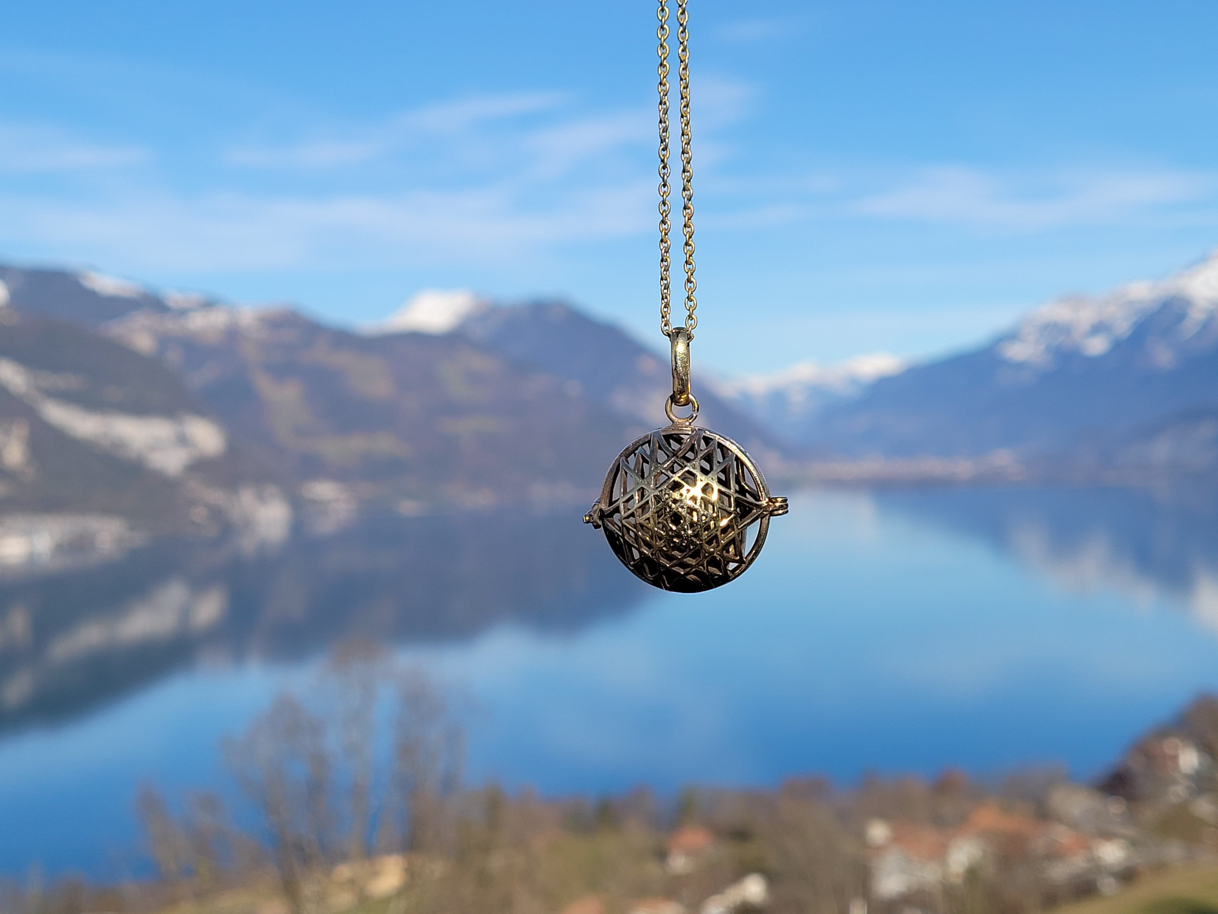 Harmony Ball Pendant Diffuser Sri Yantra