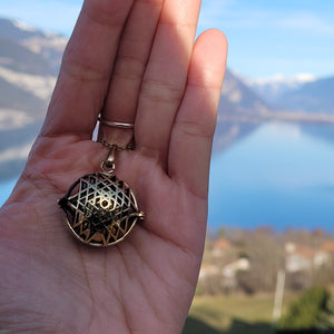 Harmony Ball Pendant Diffuser Sri Yantra