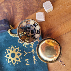 Harmony Ball Pendant Diffuser Om with 7 Chakras