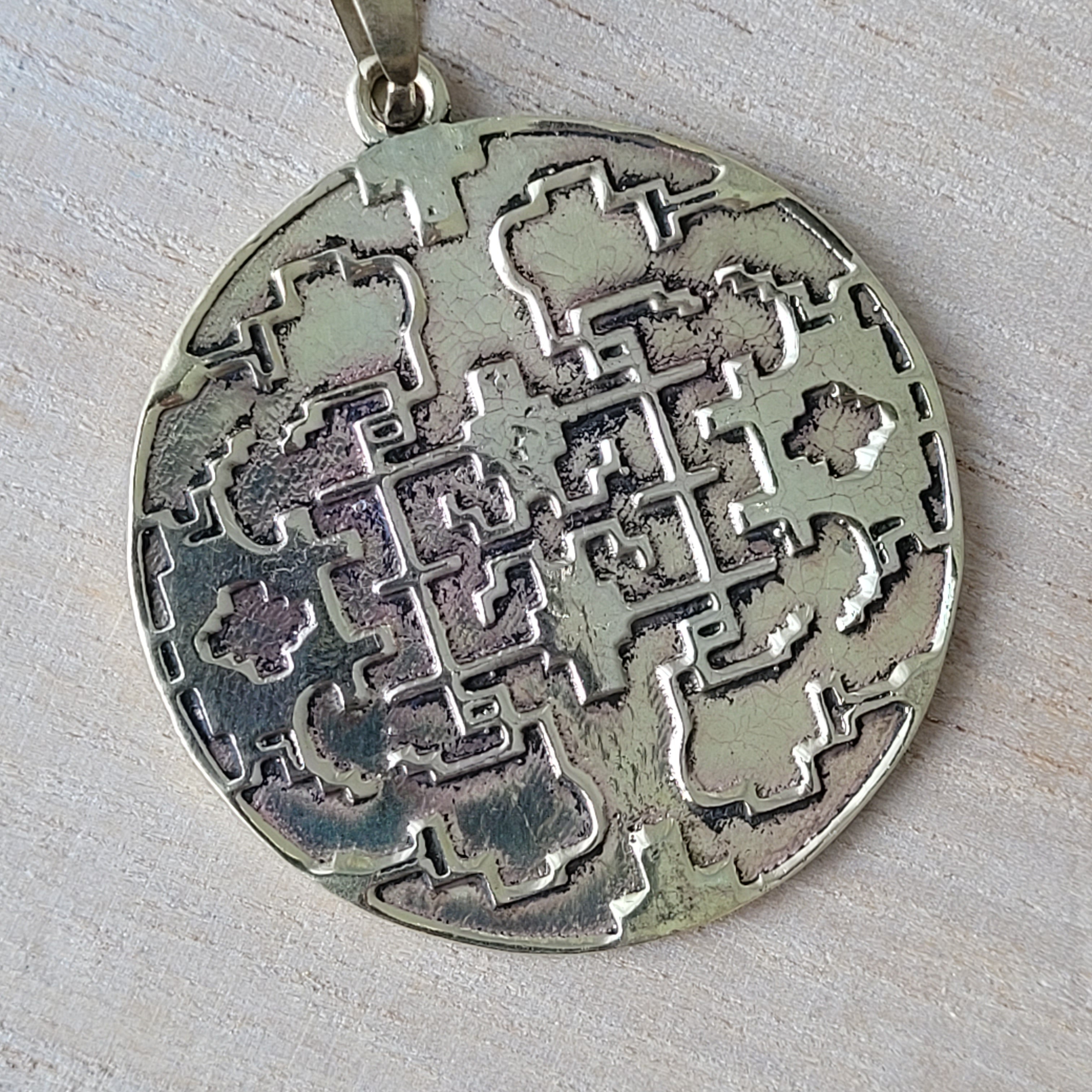 Premium Brass Pendant Shipibo