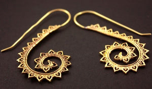 Premium Brass Hook Earrings Anjali