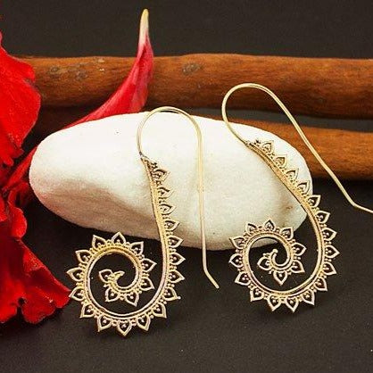 Premium Brass Hook Earrings Anjali
