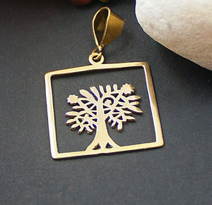 Premium Brass Pendant Tree of Life