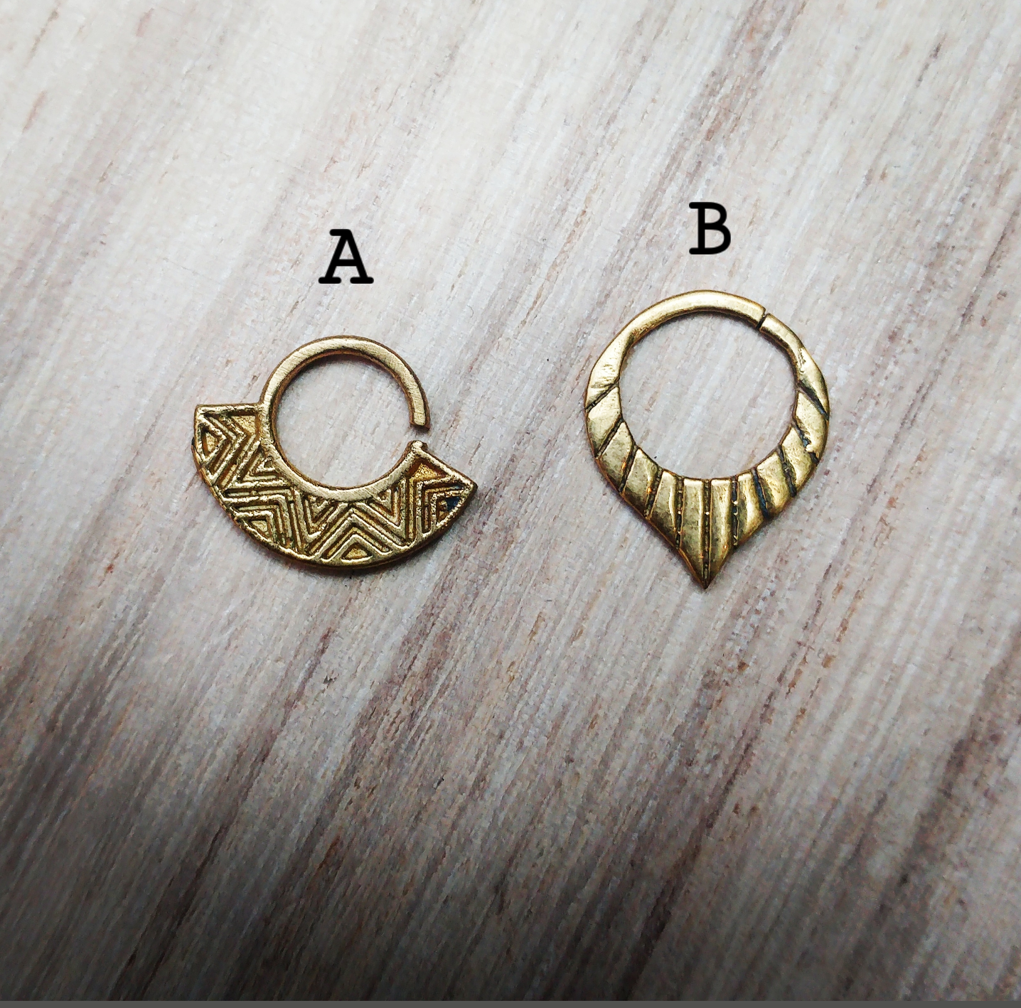 Premium Brass Septum (2 models)