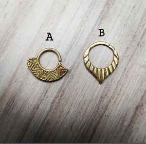 Premium Brass Septum (2 models)