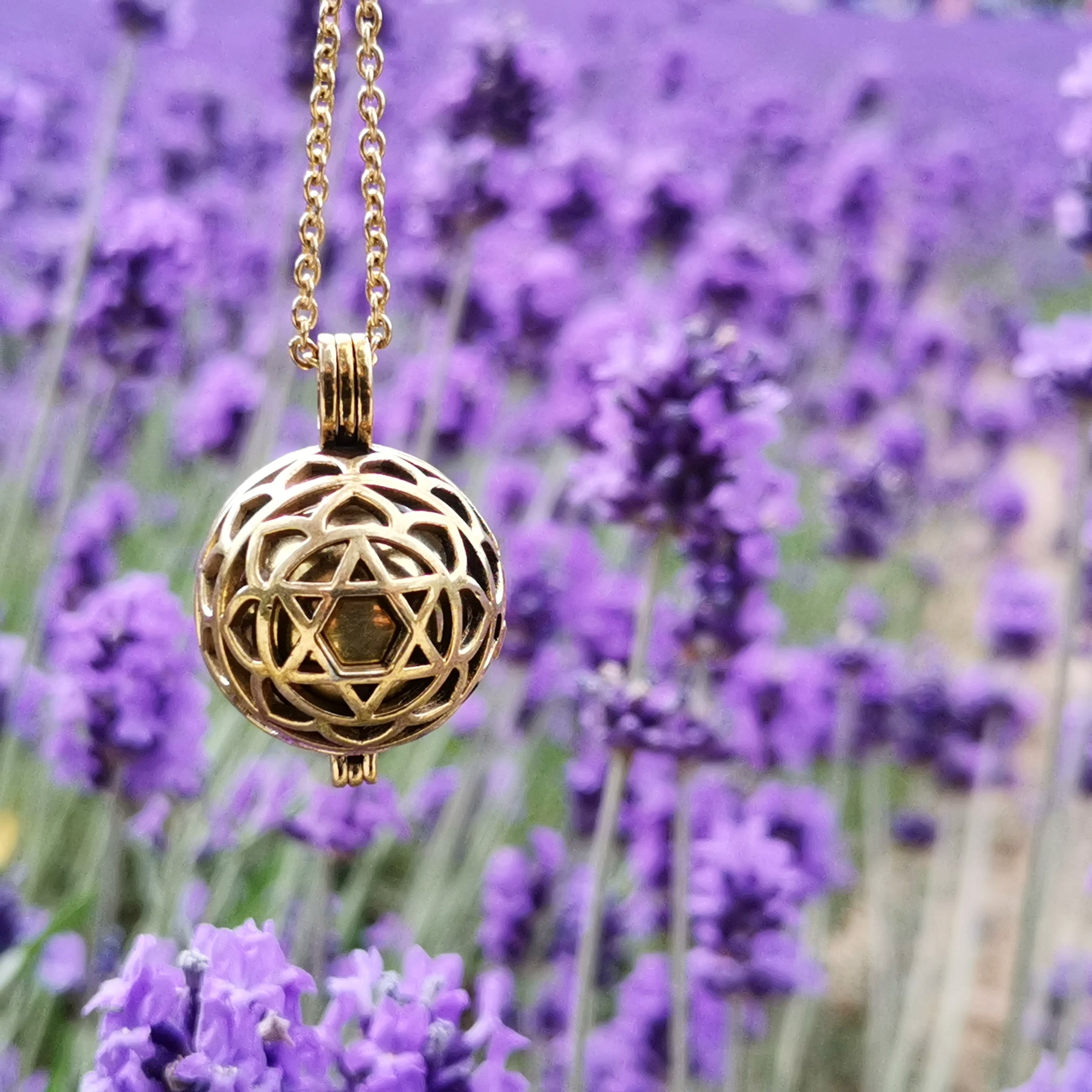Harmony Ball Pendant Diffuser Anahata Heart Chakra