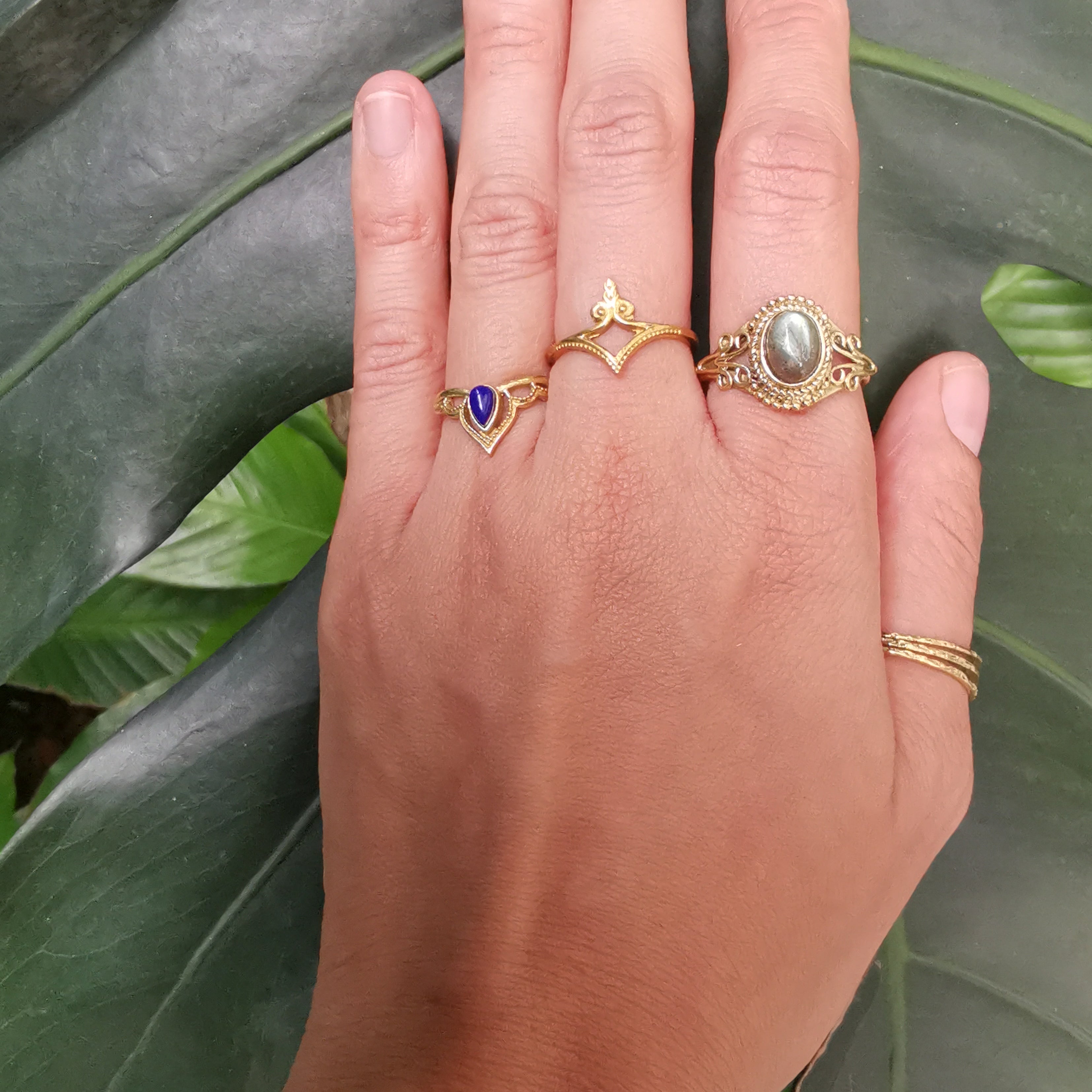 Premium Brass Ring Agnes