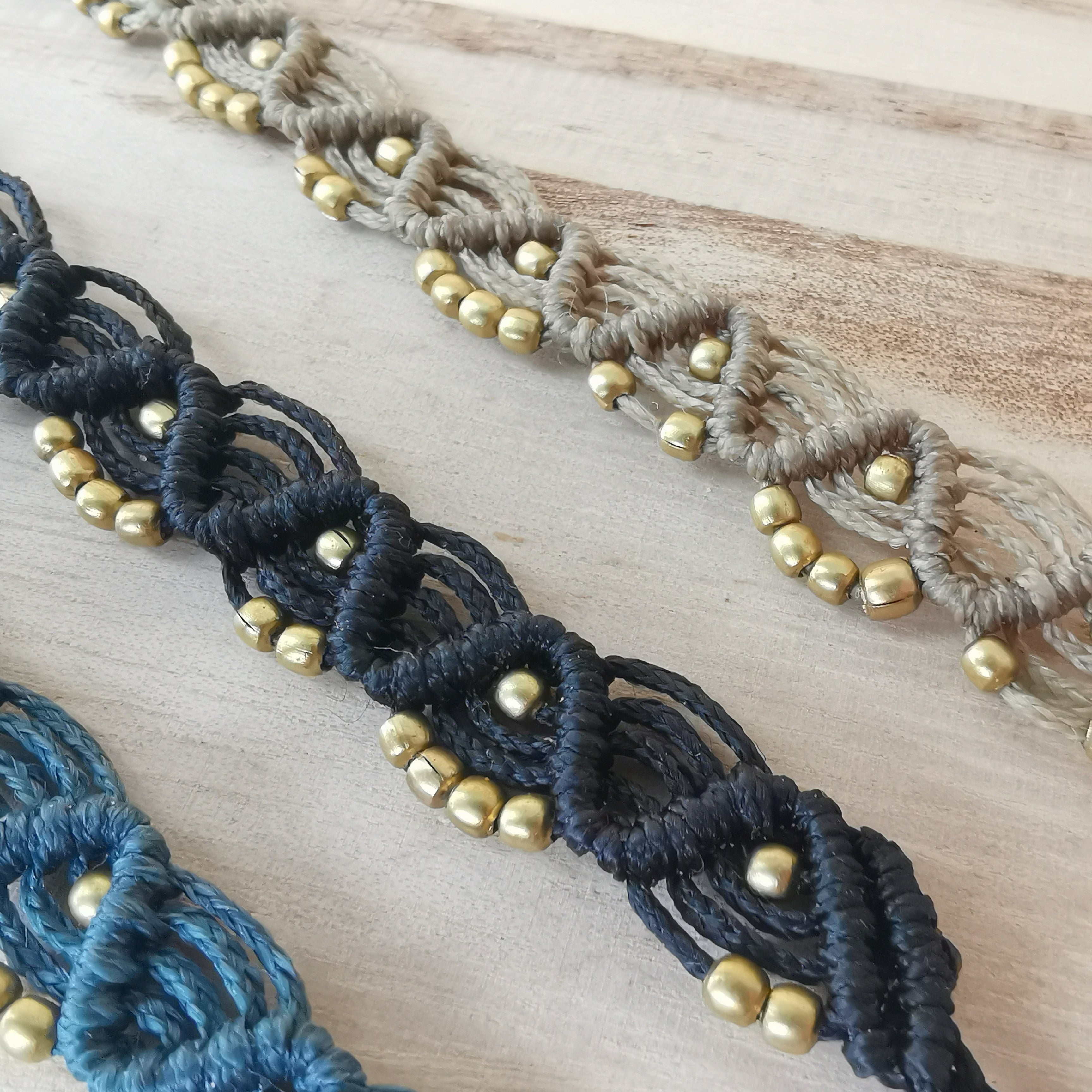 Macrame Gypsy Anklets