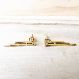 Premium Brass Studs Earrings Ka