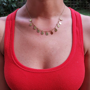 Premium Brass Necklace Layla