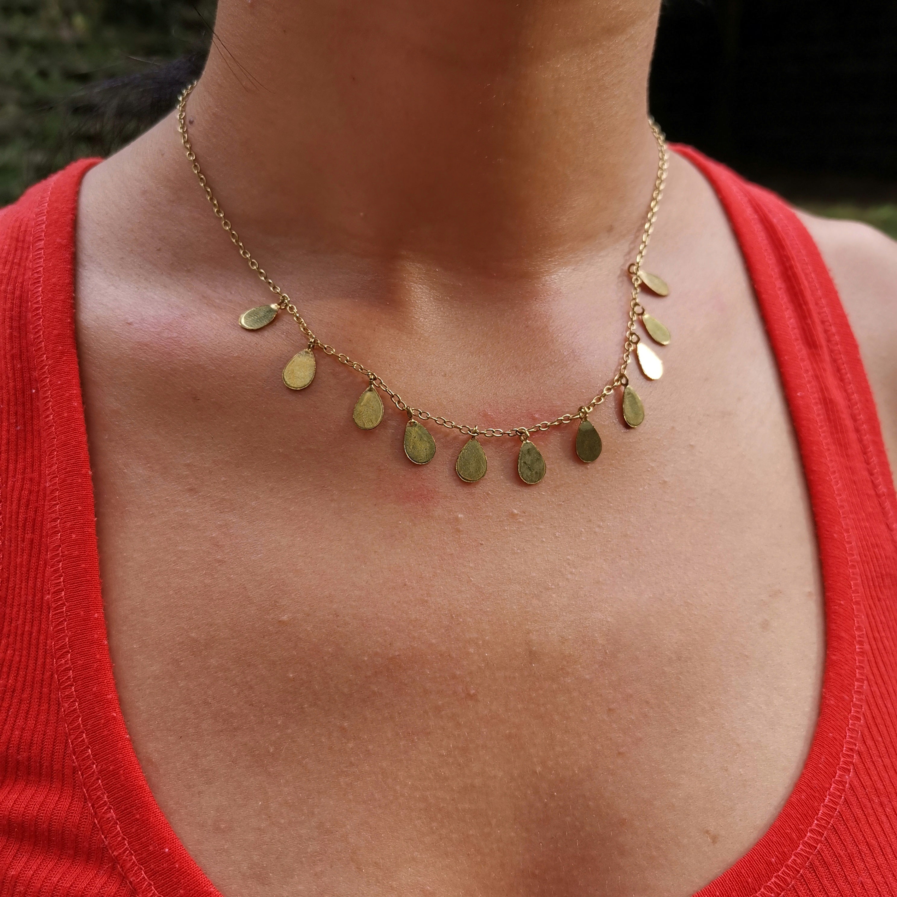Premium Brass Necklace Layla