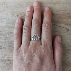 Sterling Silver 925 Stacking Rings Solis