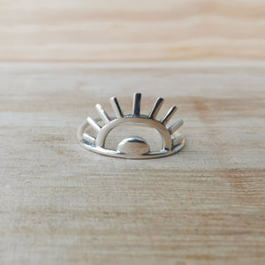Sterling Silver 925 Stacking Rings Solis