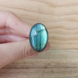 Premium Brass Statement Ring Labradorite LABR05