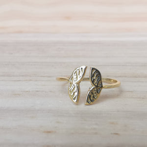 Premium Brass Mermaid Ring
