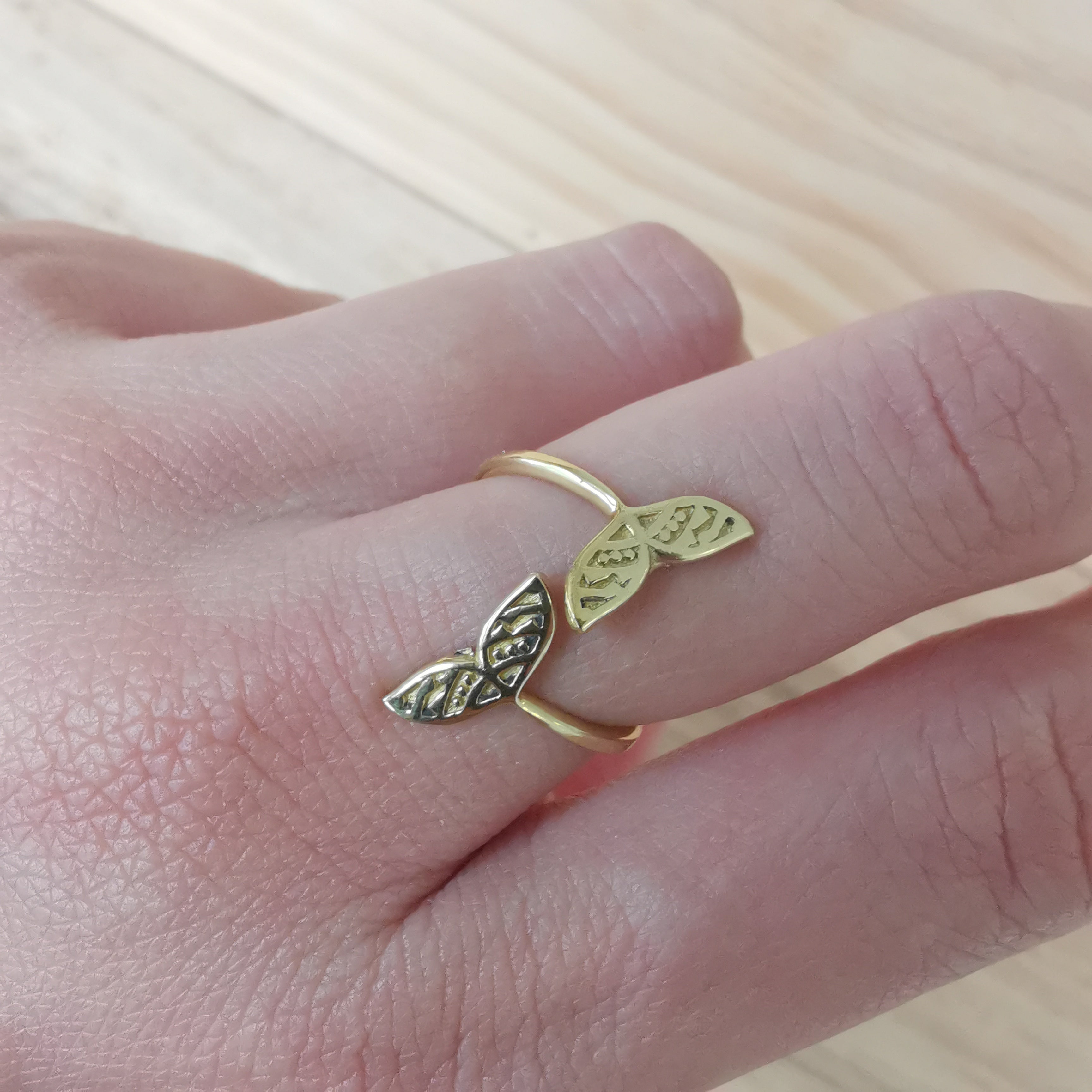 Premium Brass Mermaid Ring