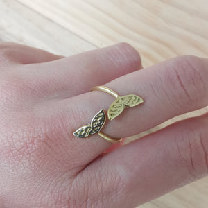 Premium Brass Mermaid Ring