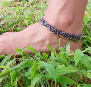 Macrame Gypsy Anklets